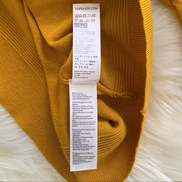 TOPSHOP Rib Boarder Sweater - Picture 8 of 8